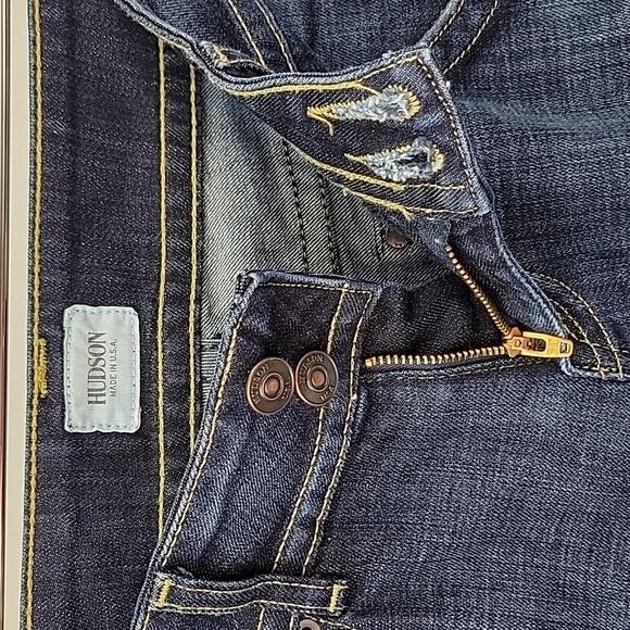 Hudson Low Rise Bootcut Jeans Elm Wash Size 28 - Picture 12 of 14